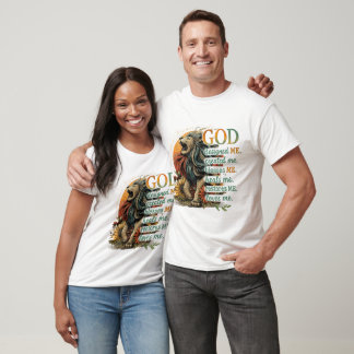 T-shirt Dieu M'A Conçu...