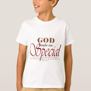 T-shirt Dieu m'a rendu spécial