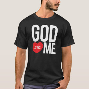 T-shirt Dieu m'aime
