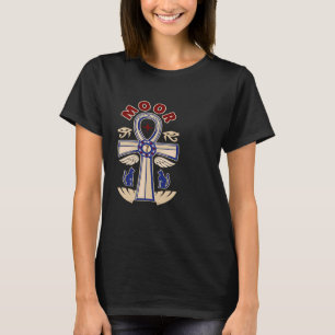 T-shirt Dieu Maure Corps De Melanin Ankh
