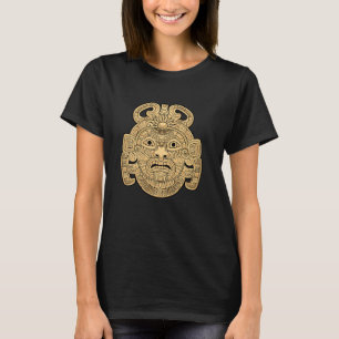 T-shirt Dieu Maya Mythologie maya Masque antique Soleil Di