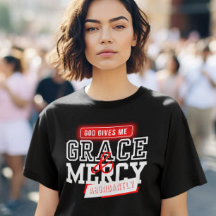 T-shirt Dieu me donne la grâce - Prière des croyants pour 