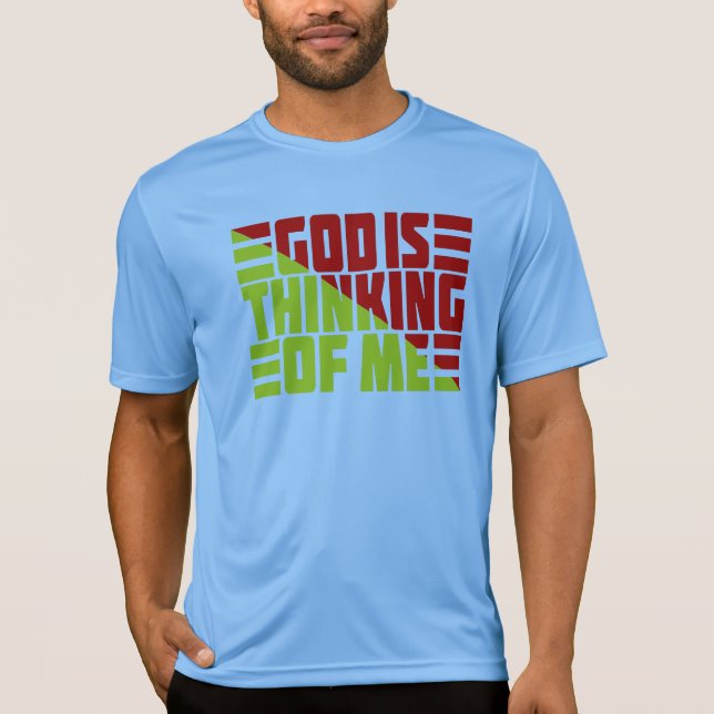 T-SHIRT DIEU ME PENSE (Devant)