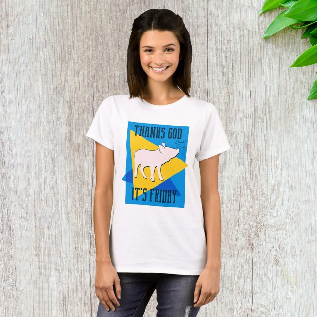 T-shirt Dieu merci c'est vendredi (Créateur téléchargé)