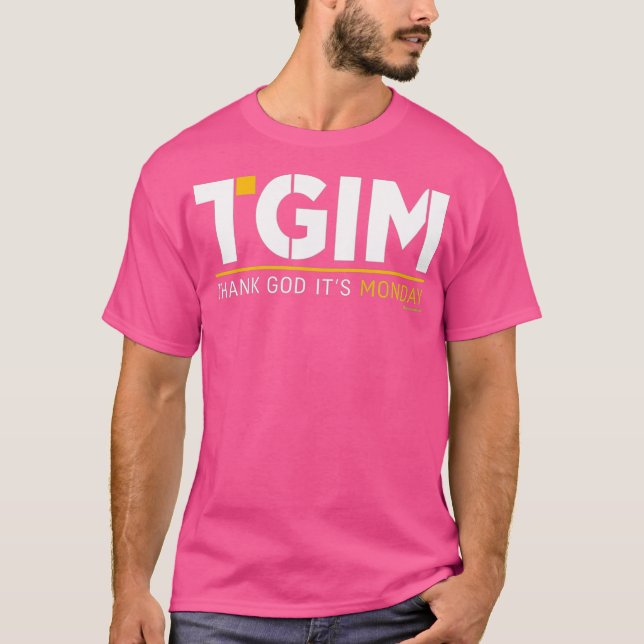 T-shirt Dieu merci son lundi (Devant)