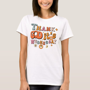 T-shirt Dieu merci super C'est mercredi les années 70 Vibe