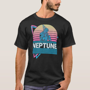 T-shirt Dieu Neptune de la mer Ancienne Mythologie Romaine