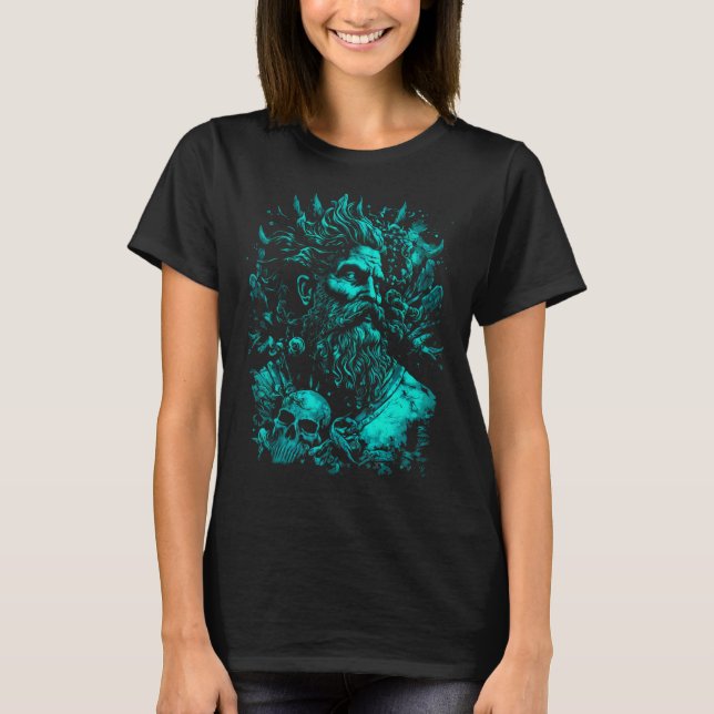 T-shirt Dieu Poséidon (Devant)
