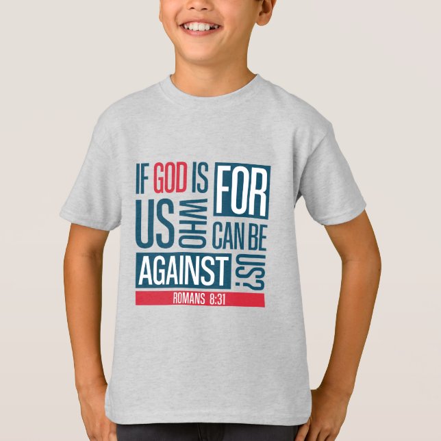 T-shirt Dieu pour nous (Devant)