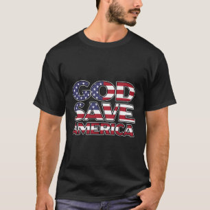 T-shirt Dieu sauve l'Amérique