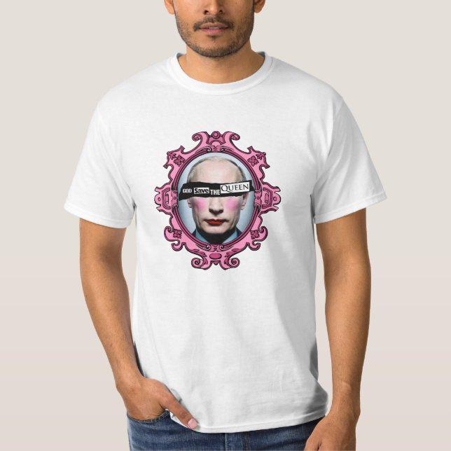 T-shirt Dieu sauve Poutine (Devant)