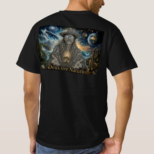 T-shirt Dieu sive Natura (Dos)