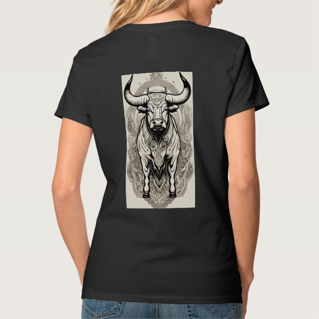 T-shirt Dieu taureau Xén (Dos)