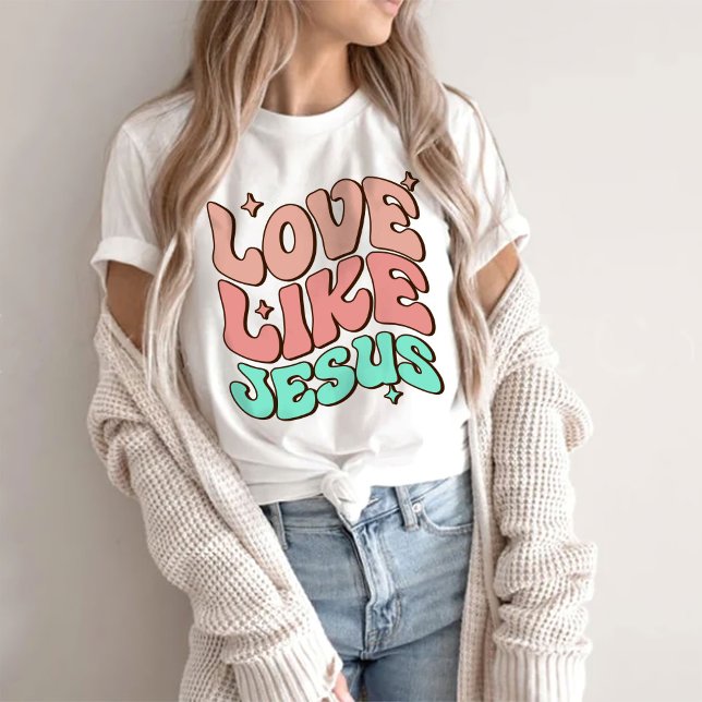 T-shirt Dieu Tee, Chemise Disciple, Aimer Comme Jésus T-sh (Créateur téléchargé)