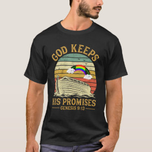 T-shirt Dieu tient ses promesses Arche Arc Arc Arc Arc Arc