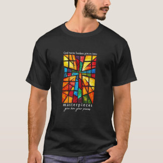 T-shirt Dieu Transforme Des Pièces Cassées En Chefs-D'Oeuv