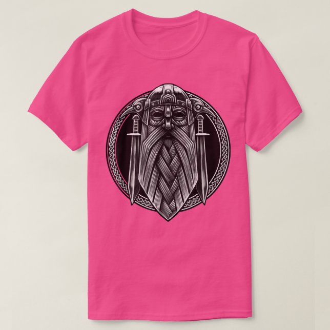 T-shirt Dieu viking, Odin (Design devant)