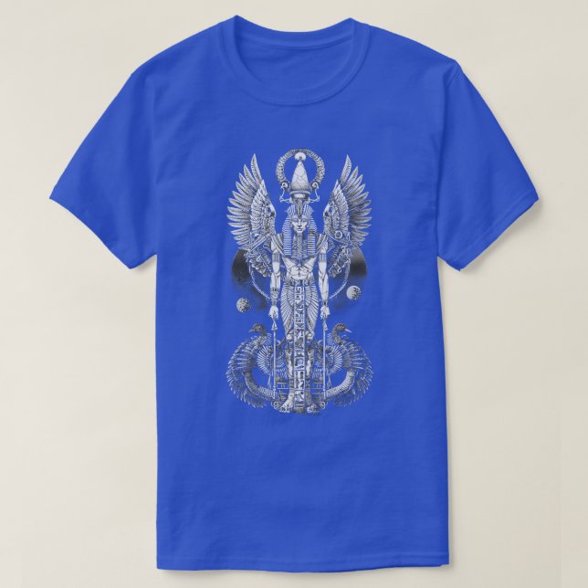 T-shirt Dieux Anciens De L'Egypte Thoth Osiris Sobek Horus (Design devant)