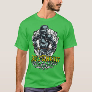T-shirt Dieux Chevalier Religieux Bible chrétienne Croyanc