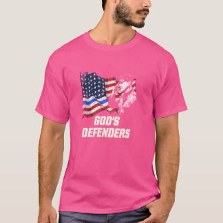 T-shirt Dieux Défenseurs Policier Policeman