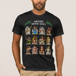 T-shirt Dieux grecs anciens