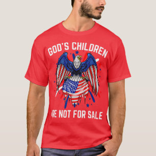 T-shirt Dieux Les enfants ne sont pas à vendre Drôle drape