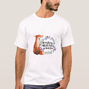 T-shirt dieux temps renards
