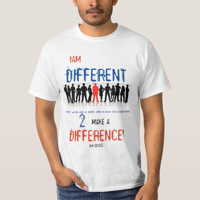 T-shirt DIFFÉRENT (Devant)