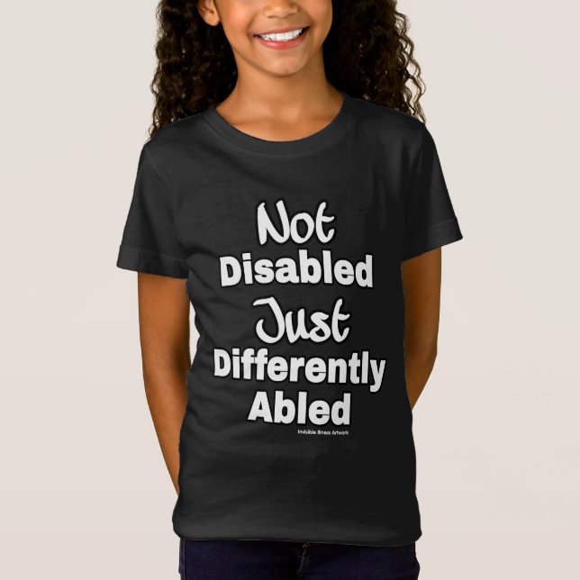 T-Shirt Différent Abled (Devant)