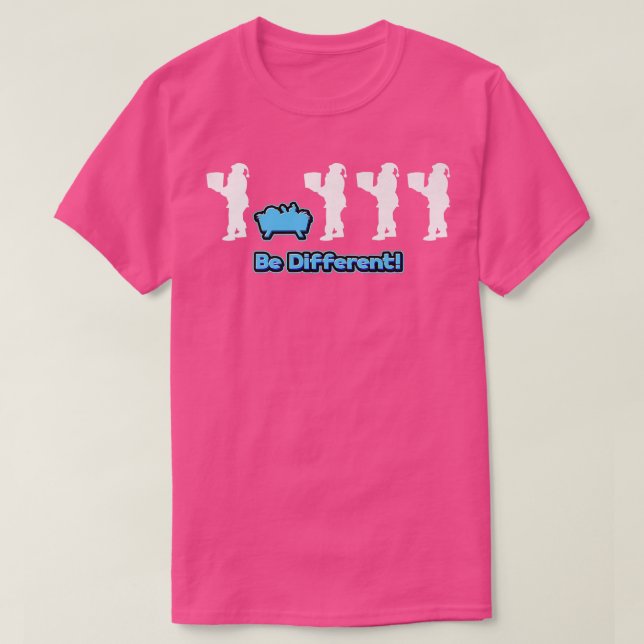 T-shirt différent être Christkind différente drôle Père No (Design devant)