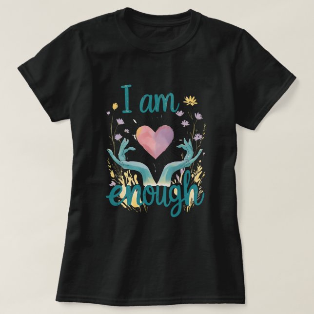 T-shirt Différent Pas Moins - L'autonomisation Tee (Design devant)