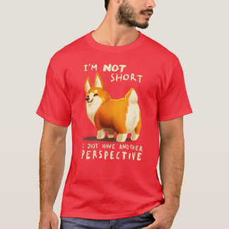 T-shirt Différentes Perspective Cute Corgi Chien Fluffy An