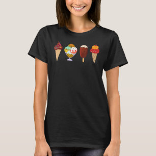 T-shirt Différents Icecreams