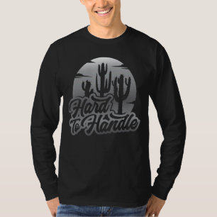 T-shirt Difficile à manipuler Pots Plantes mignonne Cactus