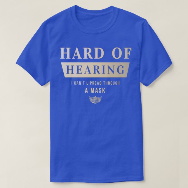 T-shirt Difficile D'AudienceI Canx27t Répandu À Travers Un (Design devant)