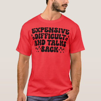T-shirt Difficulté Coûteuse Et Discussions De Retour