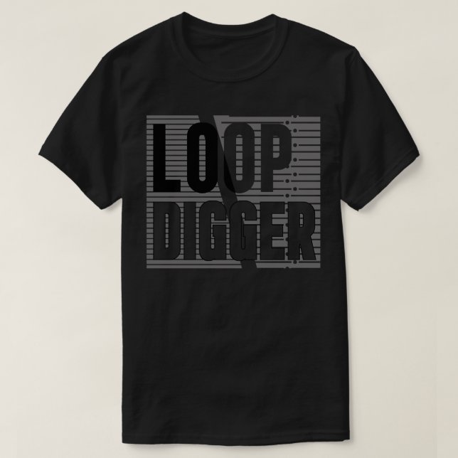 T-shirt Digger de boucle (Design devant)