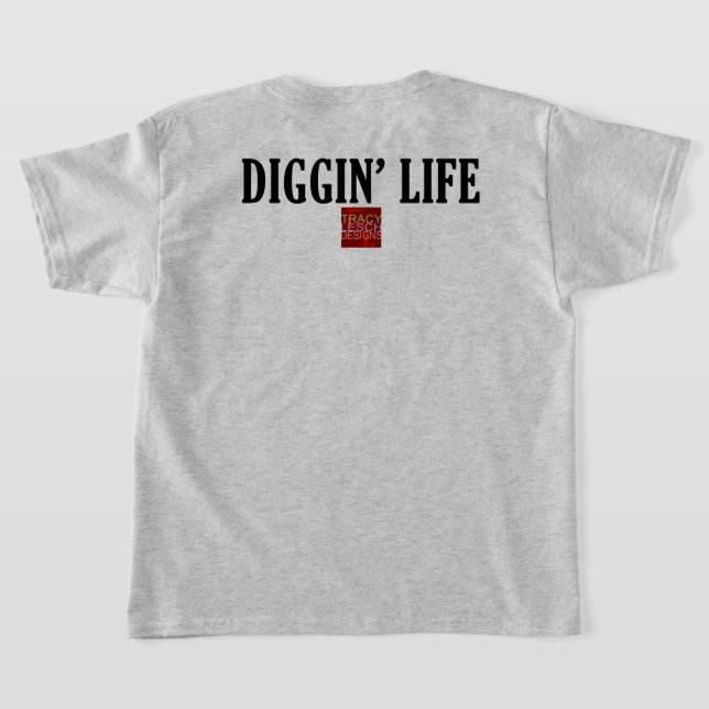 T-shirt Diggin' Life pour enfants (Couchage Retour)
