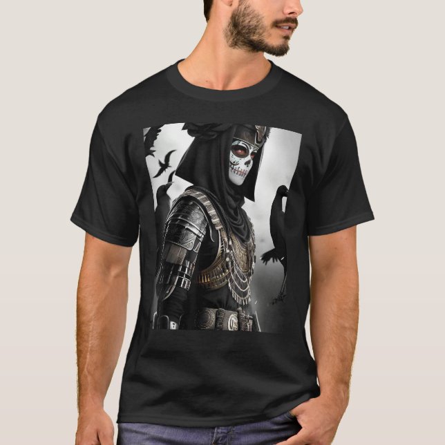 T-shirt Digital Egyptian queen guard (Devant)