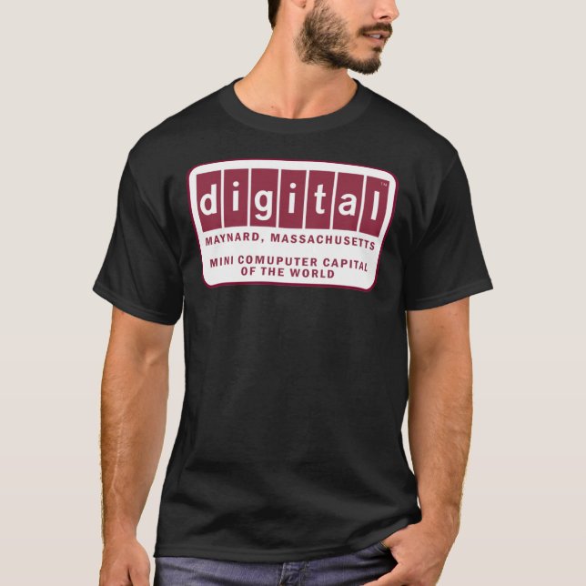 T-shirt Digital Equipment Corporation - Maynard, MA - Vint (Devant)