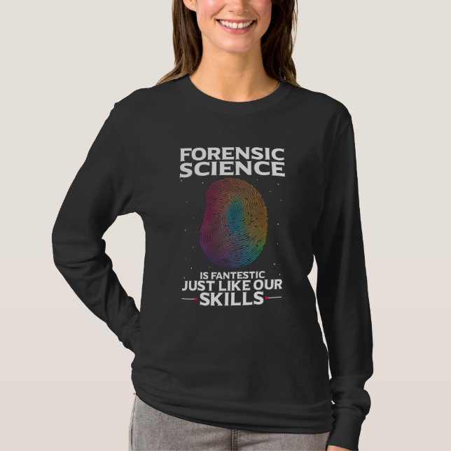 T-shirt Digital Forensic Quote for Forensic Pathologist (Devant)