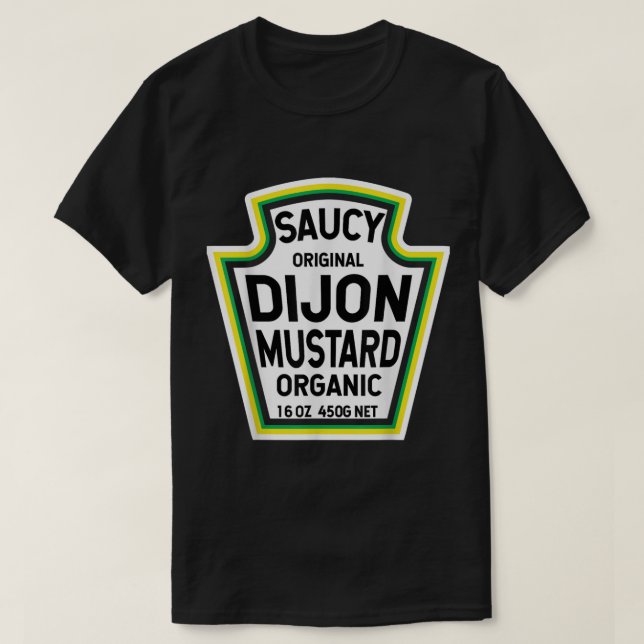 T-shirt Dijon Mustard Easy Halloween Costume Matching Grou (Design devant)