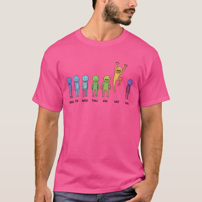 T-shirt Dilemme du week-end  (Devant)