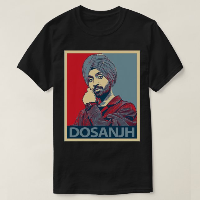 T-shirt Diljit Dosanjh (Design devant)