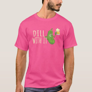T-shirt Dill Avec It Pickle Costume Bière Pickle Pickles L
