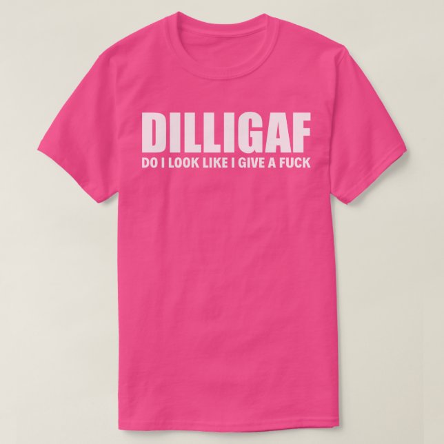 T-SHIRT DILLIGAF (Design devant)