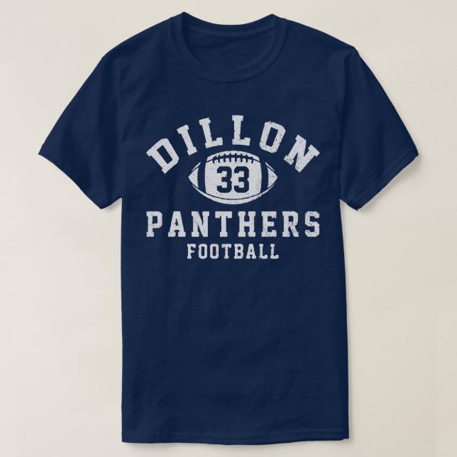 T-shirt Dillon Panthers Tim Riggins 33 vintage (Design devant)