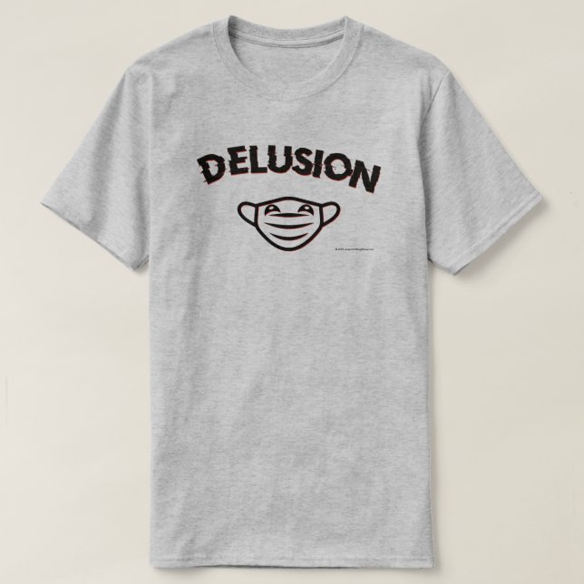 T-shirt d'illusion de masque (Design devant)