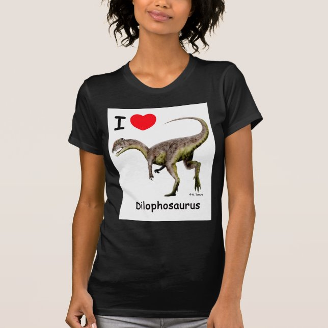 T-shirt Dilophosaurus (Devant)