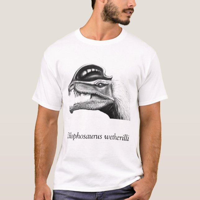 T-shirt Dilophosaurus PA (Devant)